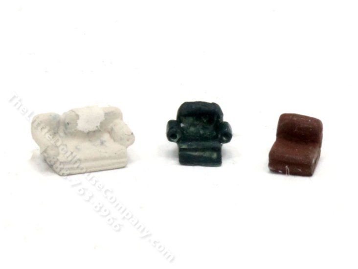 (image for) 1/144" Living Room Set for Dollhouses