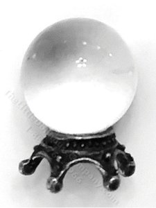 (image for) Miniature Crystal Ball for Dollhouses