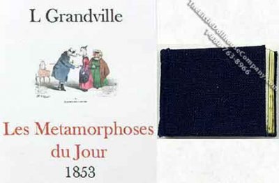 (image for) Miniature Book: 'Les Metamorphoses du Jour'