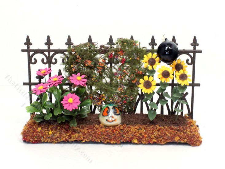(image for) Autumn Garden Fence - Mini Creations by Judy