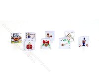 (image for) Miniature Handmade Set of 8 Christmas Cards