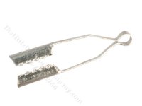 (image for) Miniature Set of Metal Tongs for Dollhouses