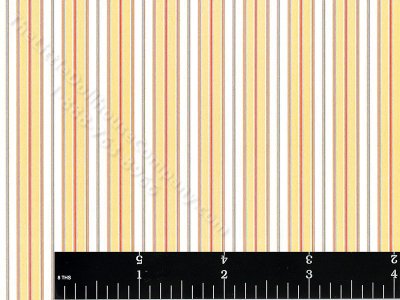 (image for) Dollhouse Scale Model Striped Wallpaper
