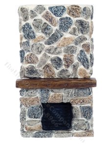 (image for) Hartford Stone Dollhouse Fireplace