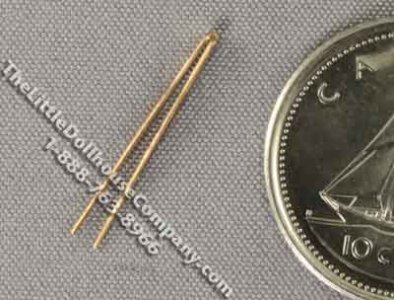 (image for) Miniature Straight Tweezers for Dollhouses