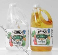(image for) Dollhouse Scale Model Replica White & Cider Vinegar Jugs