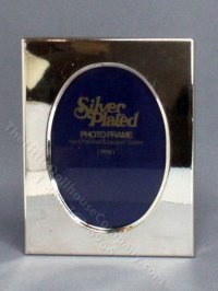 (image for) Miniature Silver Plated Picture Frame for Dollhouses
