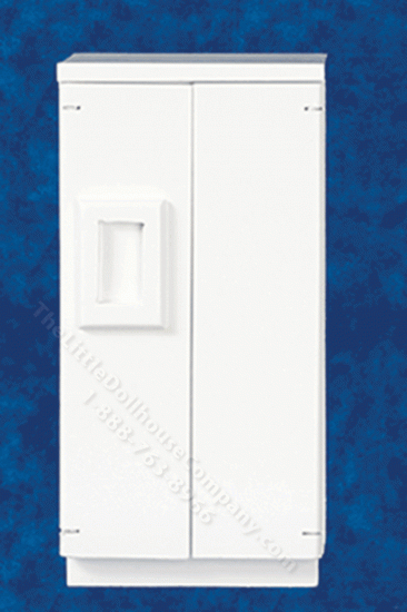 (image for) Miniature 2 Door White Refrigerator