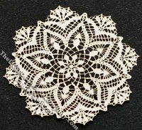 (image for) Miniature Laser Cut Doily for Dollhouses