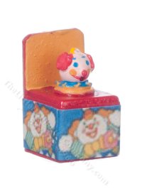 (image for) Miniature Jack In The Box Toy for Dollhouses