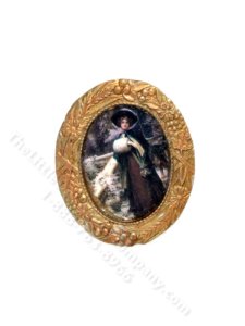 (image for) Miniature Portrait for Dollhouses