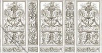 (image for) Art Panel Wall Scene Miniature Mural for Dollhouses