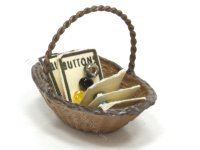 (image for) Miniature Button Basket by Taylor Jade