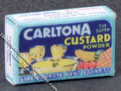 (image for) Miniature Custard Box for Dollhouses