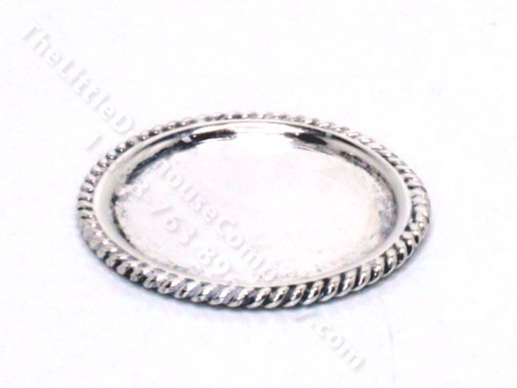 (image for) Miniature Handmade Sterling Silver Tray