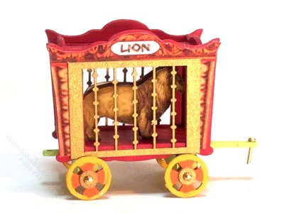 (image for) Miniature Toy Lion Wagon Kit
