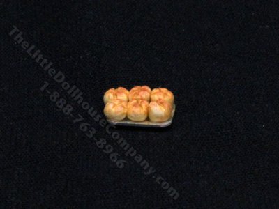 (image for) 1:24 Scale Miniature Tray of Muffins for Dollhouses