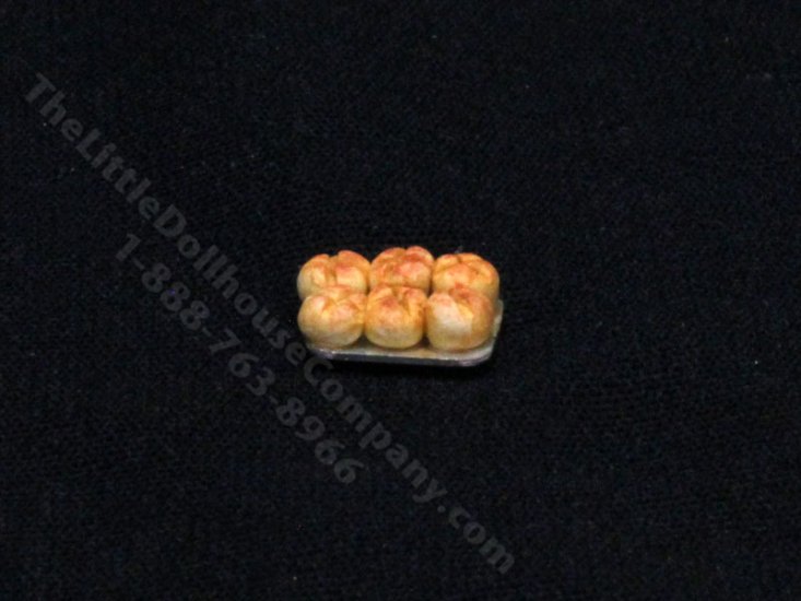 (image for) 1:24 Scale Miniature Tray of Muffins for Dollhouses