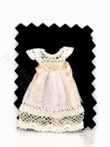 (image for) Miniature Baby Dress for Dollhouses