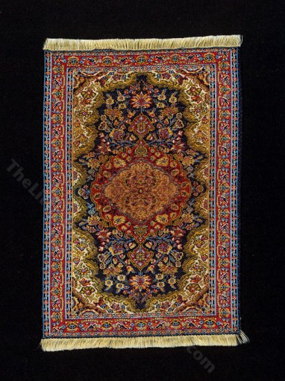 (image for) Miniature 16th Century Woven Oriental Rug for Dollhouses