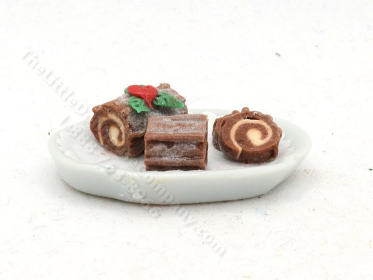 (image for) Miniature Chocolate Swiss Roll