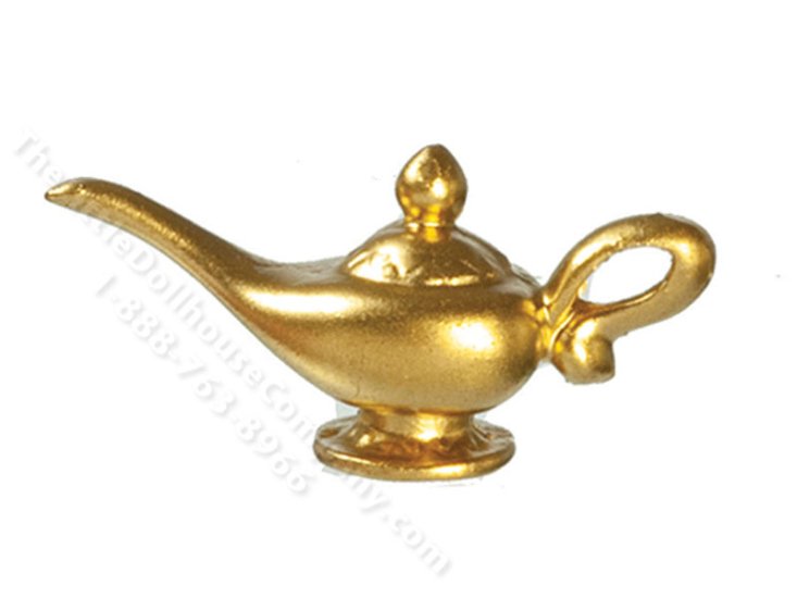 (image for) Miniature Oil Lamp/Magic Lamp for Dollhouses