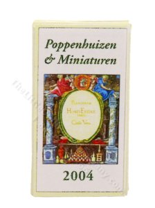 (image for) Dollhouse Miniature 2004 Hortus Eystettensis Botanical Wall Calendar