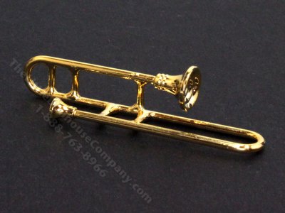 (image for) Dollhouse Miniature Trombone