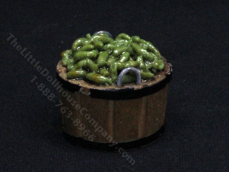 (image for) Miniature Pickle Bucket for Dollhouses