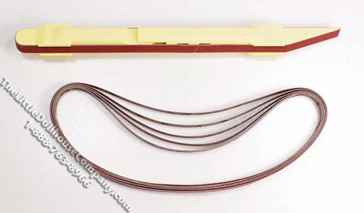 (image for) X-Fine 400 Grit Sanding Stick Kit with 5 Spare Sanding Belts