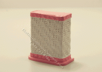 (image for) Laundry Hamper Kit, Pink and White