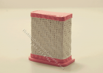 (image for) Laundry Hamper Kit, Pink and White