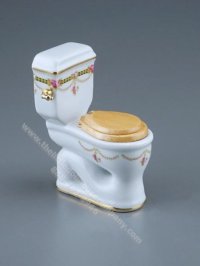 (image for) Miniature Victoria Toilet for Dollhouses