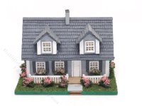 (image for) 1/144" Scale 3/4 Cape Cod Assembled Dollhouse