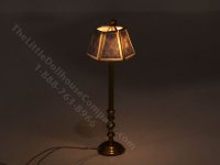 (image for) Miniature 12v Buffet Lamp for Dollhouses - Blue