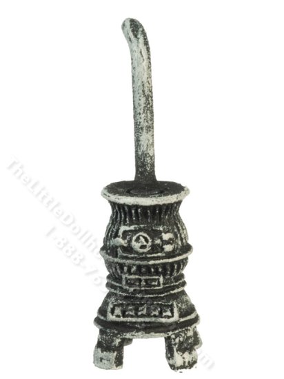 (image for) 1/4" Grey Pot Belly Stove