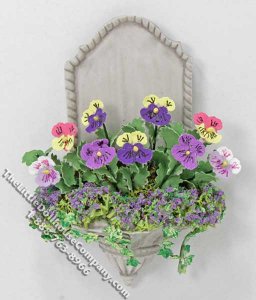 (image for) Miniature Hanging Planter for Dollhouses