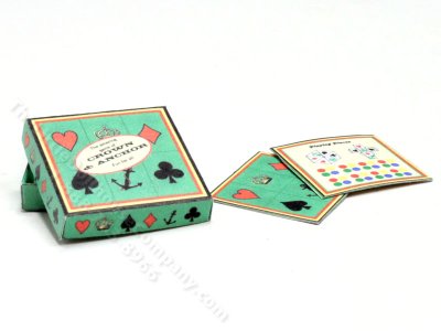 (image for) Miniature Crown and Anchor Game for Dollhouses
