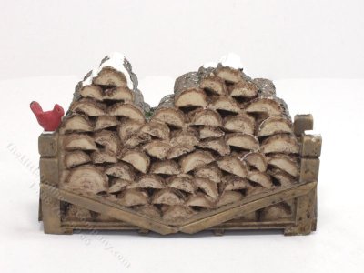 (image for) Miniature Resin Outdoor Firewood Pile for Dollhouses