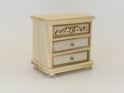 (image for) Miniature Unfinished Bedside Table