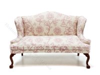 (image for) Miniature White/Purple Provence Sofa