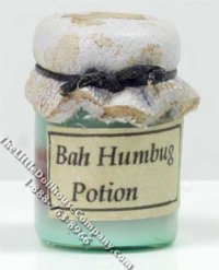 (image for) Miniature Jar of Bah Humbug Potion