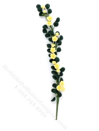 (image for) Miniature Yellow Rose Vine for Dollhouses