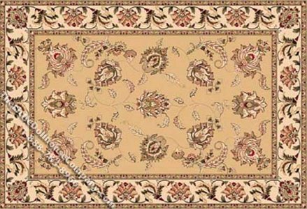 (image for) Dollhouse Scale Model Large Sized Traditional Rug