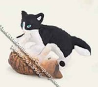 (image for) Dollhouse Scale Model Kittens Playing