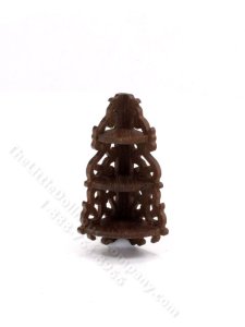 (image for) Miniature Ornate Corner Wall Shelf for Dollhouses