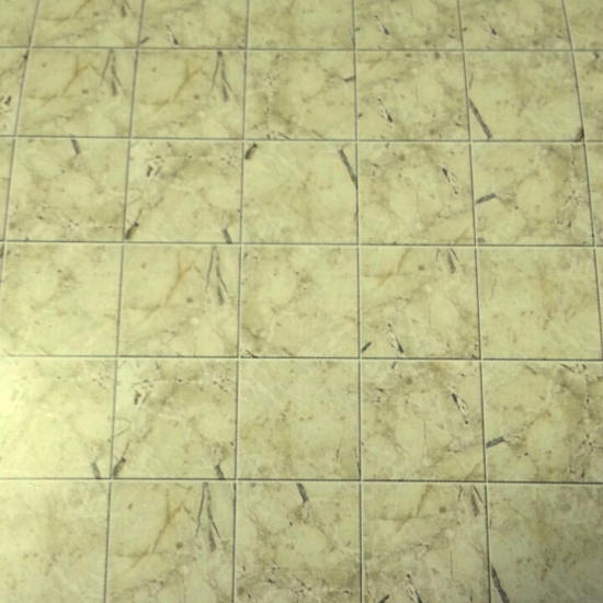 (image for) Peel'n'Stick Floor and Wall Tiles, Beige Marble 11X16"