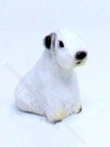 (image for) Miniature Sealyham for Dollhouses