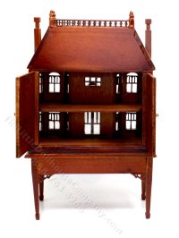 (image for) Unfinished 1:144 Scale Doll's Dutch House