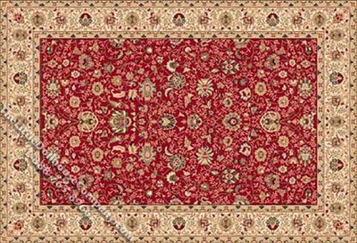 (image for) Dollhouse Scale Model Medium Sized Traditional Rug